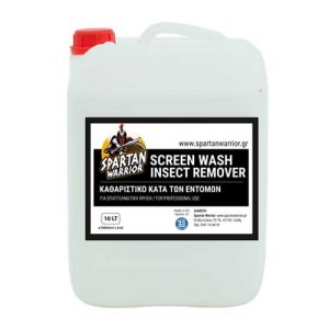Spartan Warrior Screen Wash Insect Remover (Gel) 20 lt