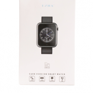 Έξυπνο ρολόι Ezra Smart Watch SW33 με υποδοχή κάρτας μνήμας & Sim