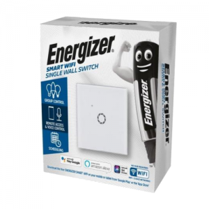 Διακόπτης Energizer Smart Home Wi-Fi Single Wall Switch